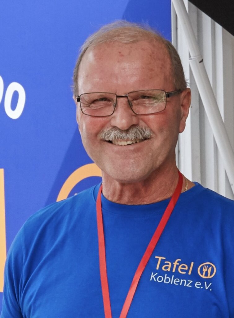 Foto von Dieter Weiler, Schatzmeister bei Tafel Koblenz e. V.