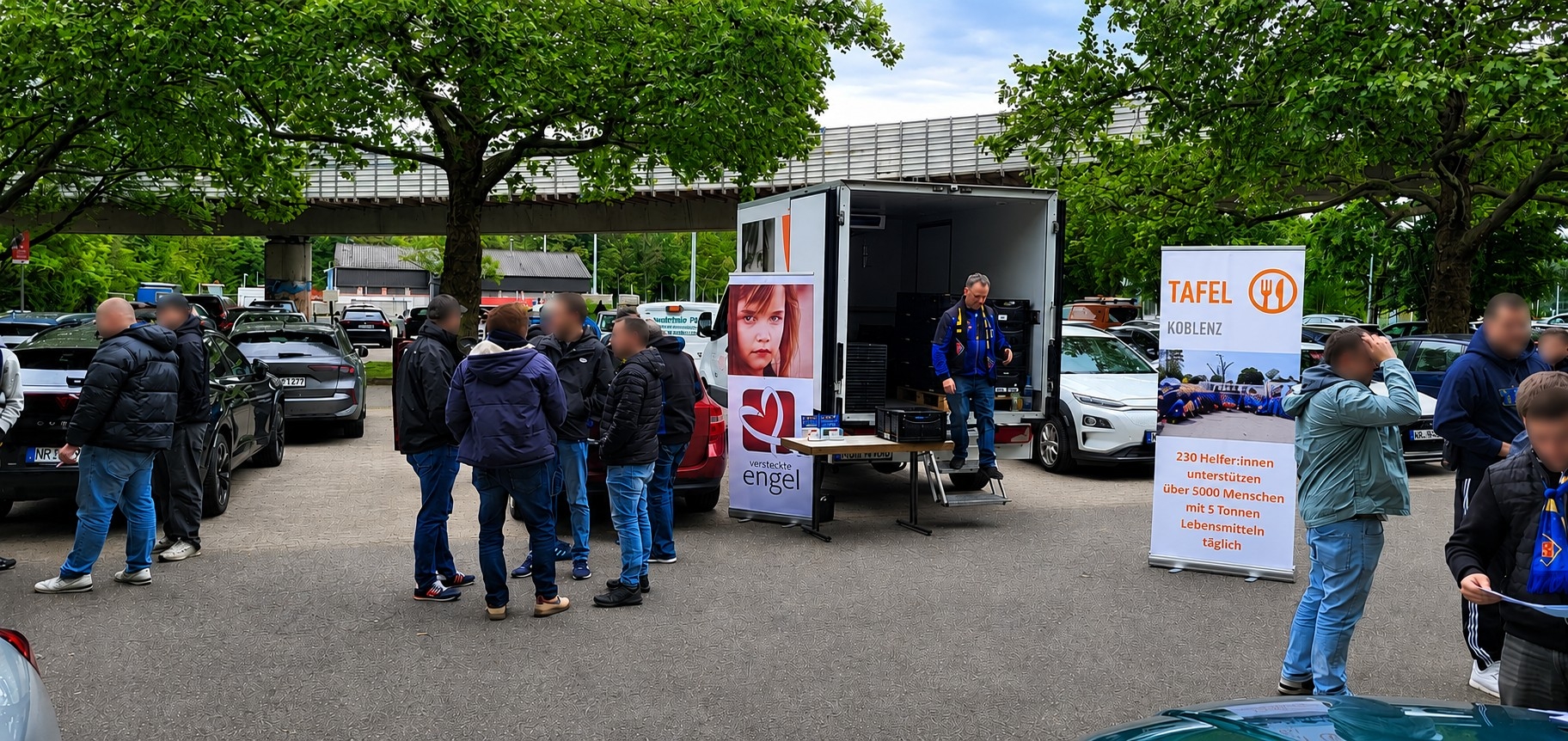 Spendenaktion bei der TuS Koblenz